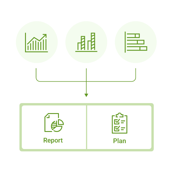 広告配信後のアクセス状況を分析・報告
